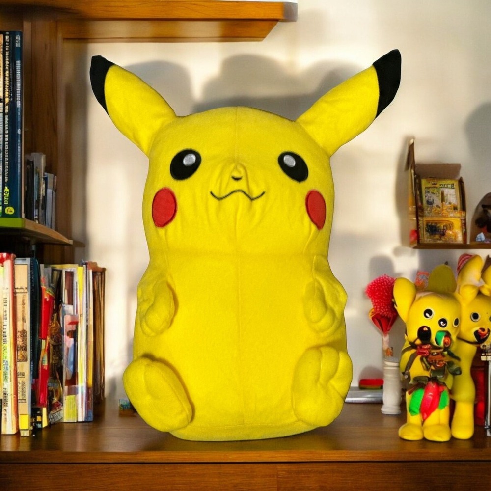 Pokemon Pikachu Official Licensed Stuffed Plush 2020 Toy Factory LLC